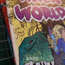Lot of 12 publications 11 DAVE STEVENS 2 signed, one WILLIAM STOUT signed cover