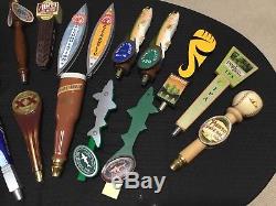Lot of 25 Beer Tap Handles Brewery Tap Micro Craft Brew DogFish Sweetwater Bells