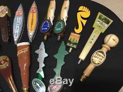 Lot of 25 Beer Tap Handles Brewery Tap Micro Craft Brew DogFish Sweetwater Bells