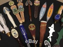 Lot of 25 Beer Tap Handles Brewery Tap Micro Craft Brew DogFish Sweetwater Bells