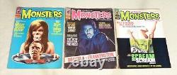 Lot of 29 Famous Monsters of Filmland #19-#138 Warren 1962-1977 all incomplete