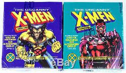 Lot of (2) 1992 Impel Marvel Uncanny X-Men factory Sealed Trading Card Boxes Lee