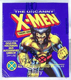 Lot of (2) 1992 Impel Marvel Uncanny X-Men factory Sealed Trading Card Boxes Lee