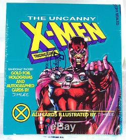 Lot of (2) 1992 Impel Marvel Uncanny X-Men factory Sealed Trading Card Boxes Lee