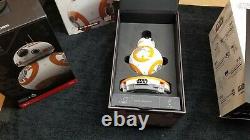 Lot of 2 Star Wars Sphero Disney App-Enabled Droid R2-D2 BB-8 With Droid Trainer