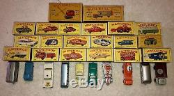 Lot of 30 Matchbox SERIES vintage rare collectible toys Lesney Made In England