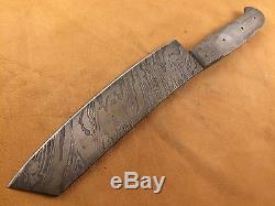Lot of 3 Handmade Damascus Steel Chef Knife with Spacer-Blank Blade-Kling-B33