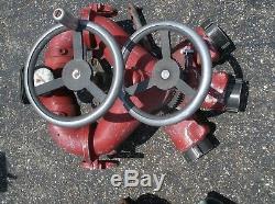 Lot of (5) ELKHART 3-INLET DECK GUNS MONITORS