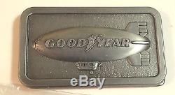 Lot of 7 GOODYEAR TIRES BLIMP COLLECTIBLE Belt Buckle New Vintage 1974