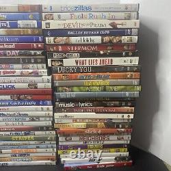 Lot of 85 ASSORTED Movies Bulk DVDs Collection Wholesale Comedy Romance More