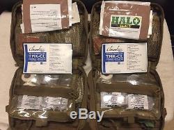 Lot of TWO Chinook Medical Tactical Medical Kit Combat Lifesaver Trauma IFAK