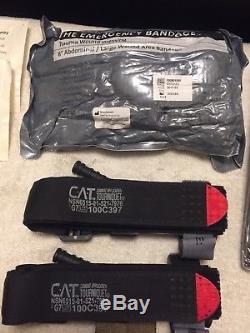 Lot of TWO Chinook Medical Tactical Medical Kit Combat Lifesaver Trauma IFAK