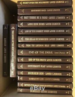 Louis LAmour Collection Leatherette Complete 130 Books Includes Short Stories