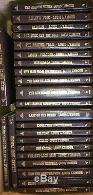 Louis LAmour Collection Leatherette Complete Set 122 Books Good Condition
