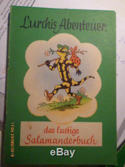 Lurchis Abenteuer das lustige Salamanderbuch ERSTAUSGABE 1962