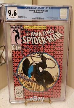 MARVEL Amazing Spider-Man #300 and #299 (1988) Key 1st Appearance Venom CGC 9.6