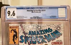 MARVEL Amazing Spider-Man #300 and #299 (1988) Key 1st Appearance Venom CGC 9.6