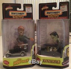 Matchbox Character Cars Collectibles 2000 Complete Set 12 Monsters, Tv, Film Mib