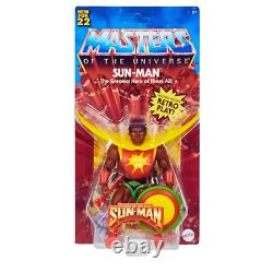 MOTU Retro 2022 Masters of the Universe Origins WAVE 8 Set of 4