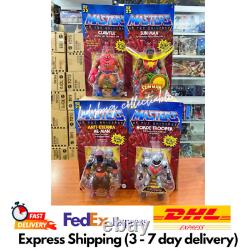 MOTU Retro 2022 Masters of the Universe Origins WAVE 8 Set of 4 SHIP NOW EXPRESS