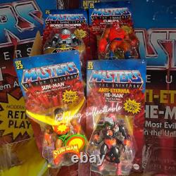 MOTU Retro 2022 Masters of the Universe Origins WAVE 8 Set of 4 SHIP NOW EXPRESS