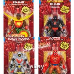 MOTU Retro 2022 Masters of the Universe Origins WAVE 8 Set of 4 SHIP NOW EXPRESS