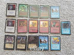 Magic The Gathering 23 yr old collection Alpha to Legends