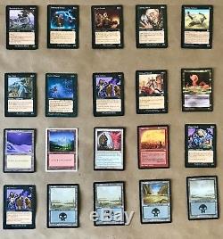 Magic The Gathering Lot Of 202 Vintage Collectible 1993-2003 Good Condition
