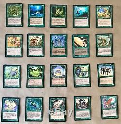 Magic The Gathering Lot Of 202 Vintage Collectible 1993-2003 Good Condition