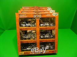 Maisto 118 scale Harley Davidson 1999-6 piece Motorcycle Collections #1,3,4 & 5