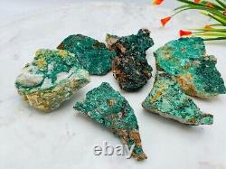 Malachite Raw Crystal Stones Specimen, Wholesale Bulk Lot