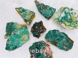 Malachite Raw Crystal Stones Specimen, Wholesale Bulk Lot