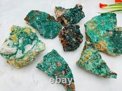 Malachite Raw Crystal Stones Specimen, Wholesale Bulk Lot