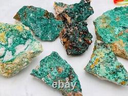 Malachite Raw Crystal Stones Specimen, Wholesale Bulk Lot