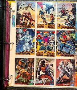Marvel Comic Cards 3 SETS & CHASE & BINDER 92 X-MEN, 93 X-MEN 2, 94 Ultra X-MEN