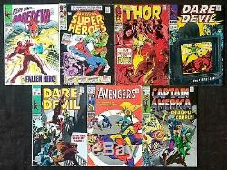 Marvel Silver Age 21 Bk Lot FF, Daredevil, Thor, Avengers & More! 1st & Key App