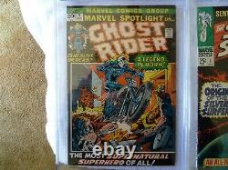 Marvel Spotlight issue #5 and Silver Surfer issue #1 both 8.0 PGX