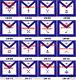 Masonic Blue Lodge Officers Aprons Hand Embroidered Set Of 11 Apron