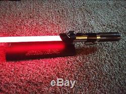 Master Replicas Star Wars Light Sabers ORIGINAL NM LOT- LUKE VADER WINDU