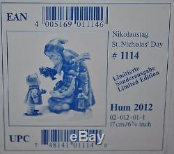 Matched Set #8765/20000 HUMMEL Ruprecht ST. NICHOLAS' DAY Orig Boxes/COA's MINT