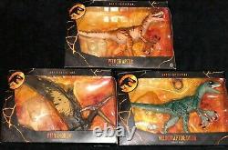 Mattel? Jurassic World Amber Collection Velociraptor Delta Pteranodon