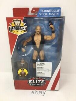 Mattel Wwe Flashback Elite Collection Jake Roberts Ricky Steamboat Steve Austin