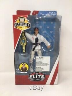 Mattel Wwe Flashback Series Elite Collection Jake The Snake Ricky Steamboat