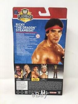 Mattel Wwe Flashback Series Elite Collection Jake The Snake Ricky Steamboat