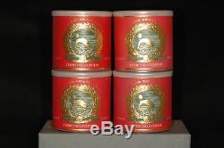 McClelland Christmas Cheer 1999, 2000, 2001 AND 2002 VINTAGES 4 UNOPENED TINS