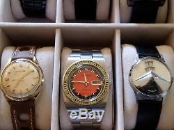 Men's Watch Collection Wittnauer, Lord Elgin, Benrus, Helson, Mr. Jones, ETC