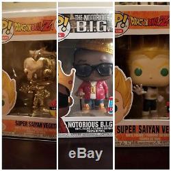 Metallic, Chrome, and Limited Exclusives Funko Pop Lot