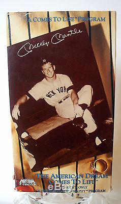 Mickey Mantle Collection Bobble Head Doll, Pennant, Postcard, Interview