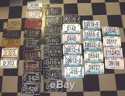 Missouri Motorcycle Dealer License Plate Collection