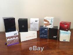 Montblanc Einstein, Hitchcock, Leonardo, Mahatma, Defoe Ink Ten Set Limited